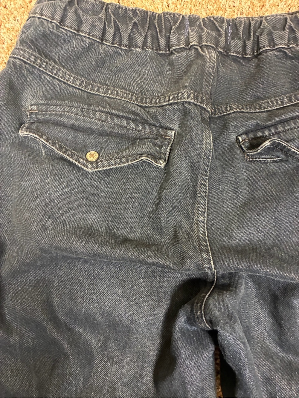 We The Free Dark Navy Wide Leg Cargo Pants - Picture 11 of 11